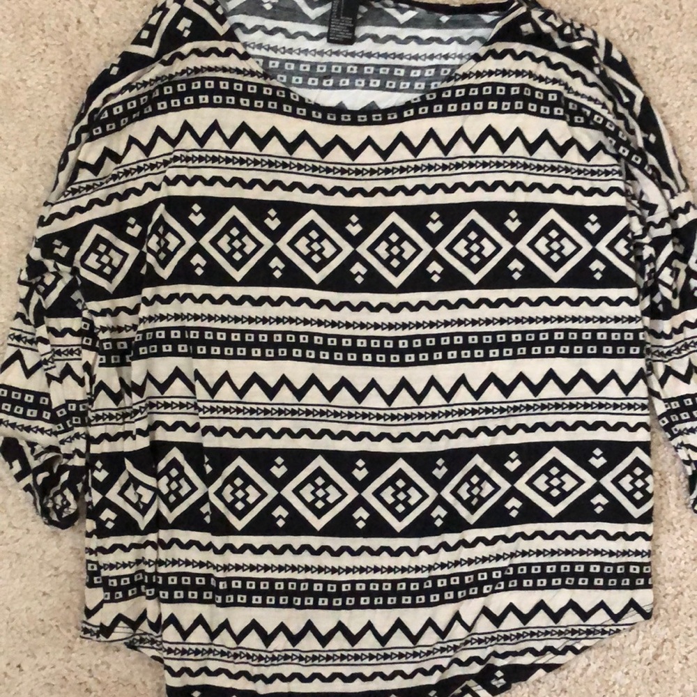 Forever 21 - tribal print blouse